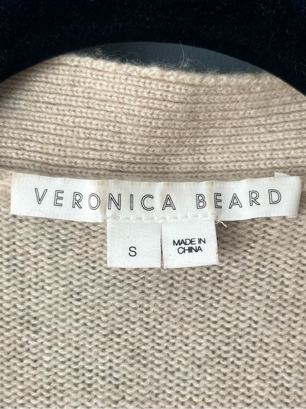 Veronica Beard Chasie Cashmere Cardigan - Picture 8 of 9
